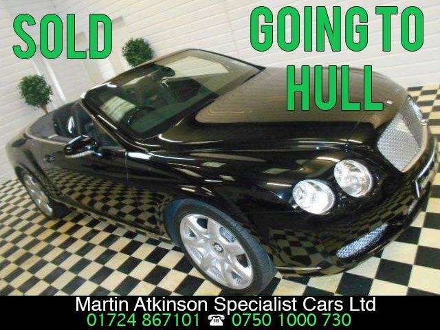 2008 Bentley Continental GTC 6.0 W12 2dr Auto MULLINER CONVERTIBLE