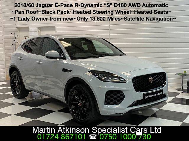 2018 Jaguar E-Pace 2.0d R-Dynamic S D180 AWD Automatic