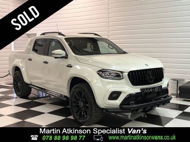 Mercedes-benz X Class 3.0 350d V6 MA-SV Widebody 4Matic Power D/Cab Pickup 7G-Tronic plus Pick Up Diesel Bering White
