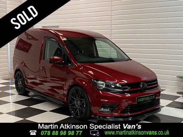 Volkswagen Caddy 2.0 TDI R Styling Pack Highline Tailgate Nav Van 102ps Panel Van Diesel Metallic Fortana Red