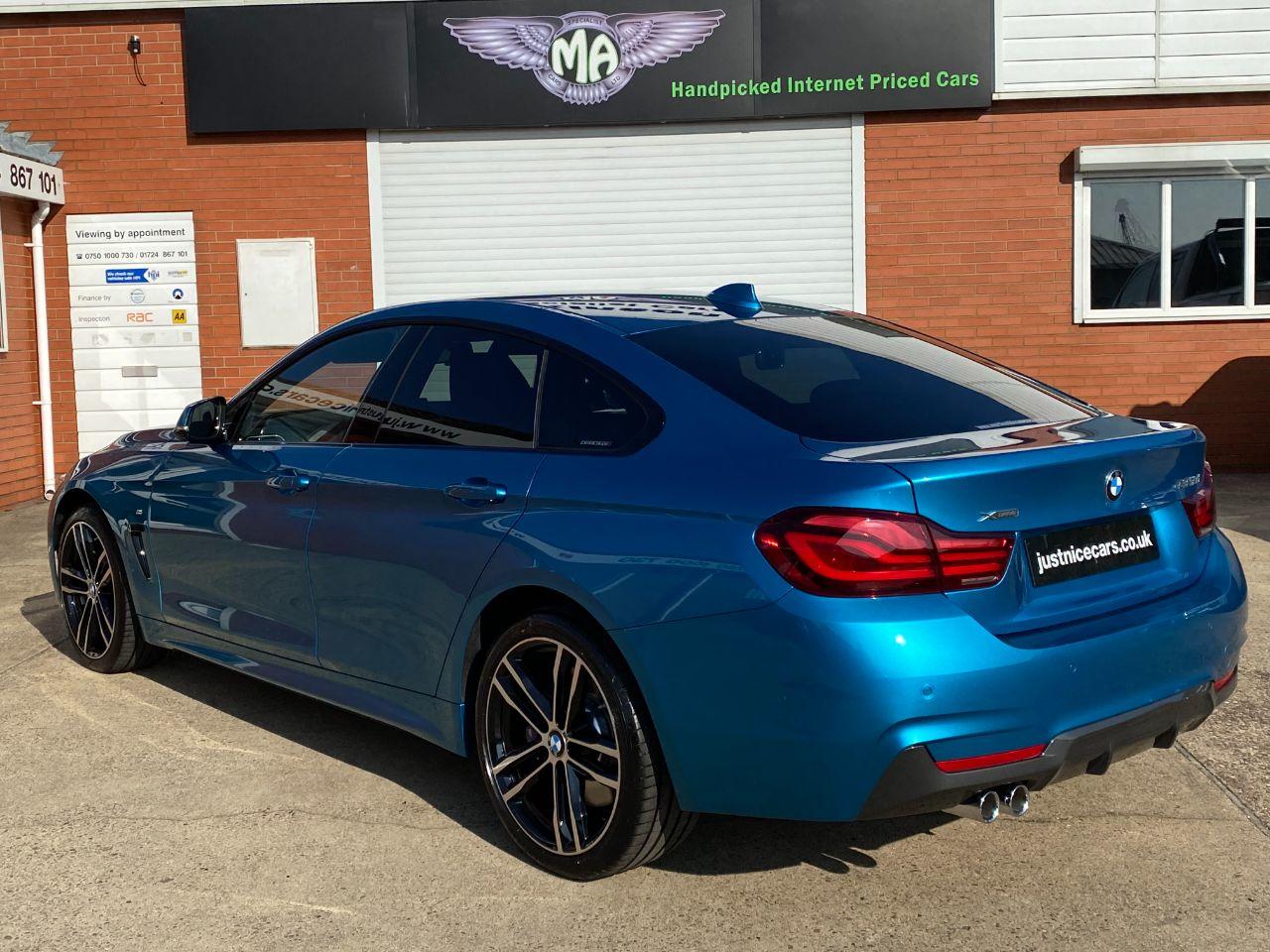 BMW 4 Series 3.0 435d xDrive M-Sport Gran Coupe 5dr Automatic Coupe Diesel Snapper Rocks Blue Metallic