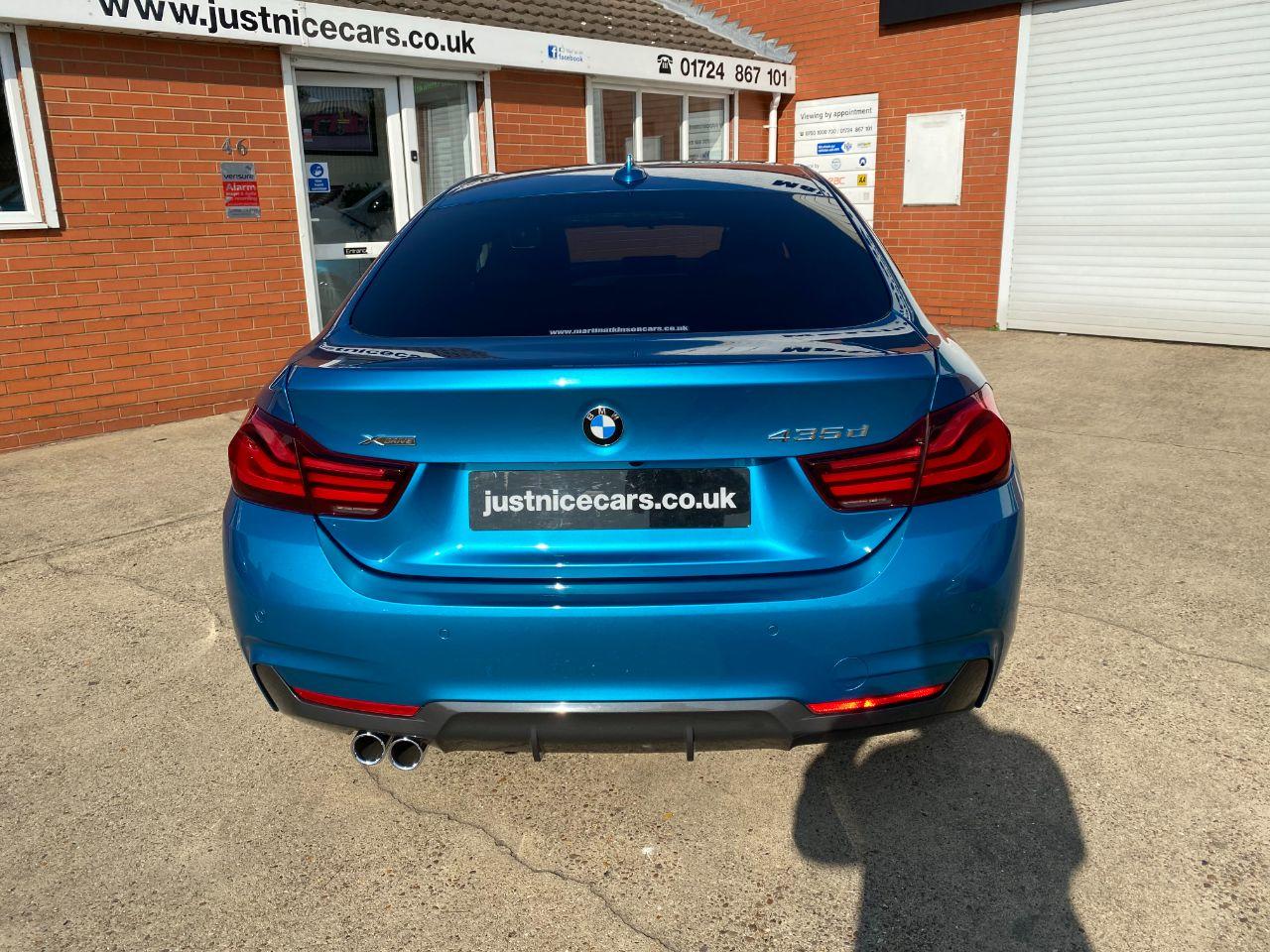 BMW 4 Series 3.0 435d xDrive M-Sport Gran Coupe 5dr Automatic Coupe Diesel Snapper Rocks Blue Metallic