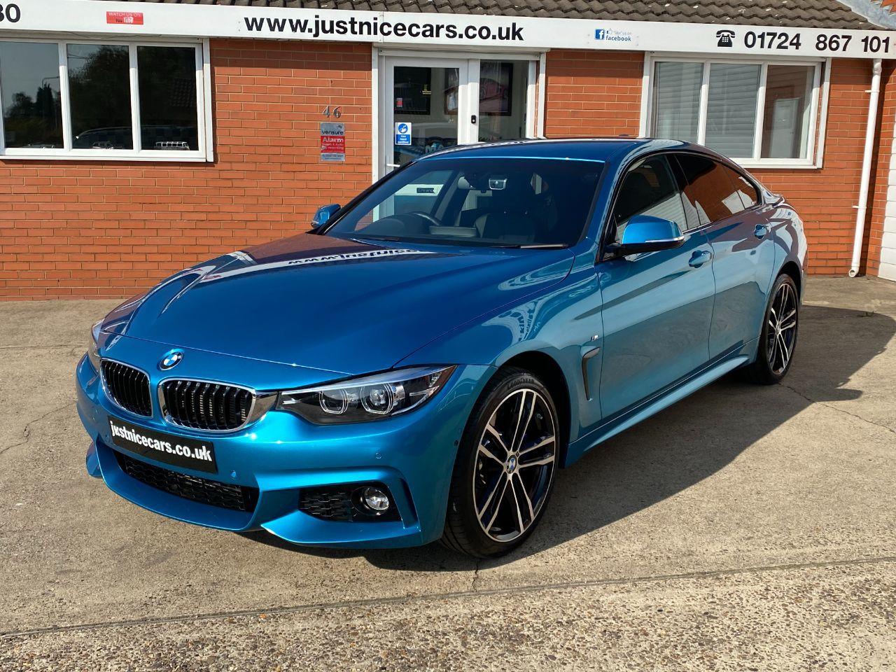 BMW 4 Series 3.0 435d xDrive M-Sport Gran Coupe 5dr Automatic Coupe Diesel Snapper Rocks Blue Metallic