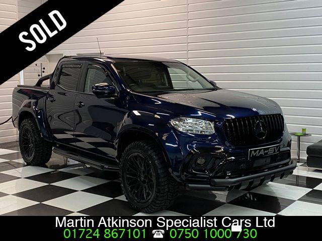 Mercedes-Benz X Class 2.3 250d MA-SV WIDEBODY 4Matic Double Cab Pickup Auto Pick Up Diesel Cavansite Blue