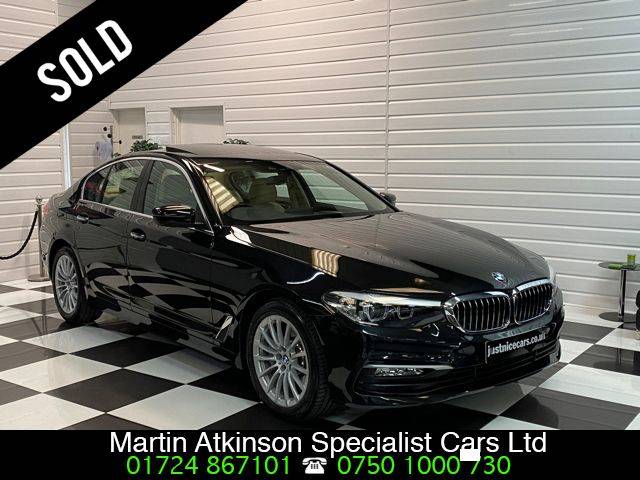 BMW 5 Series 2.0 530i SE 4dr Auto Saloon Petrol Sapphire Black