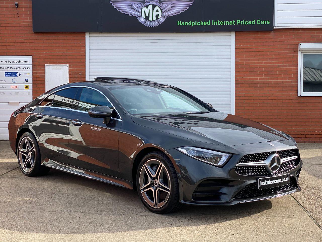 Mercedes-Benz CLS 2.9 CLS 400d 4Matic AMG Line Premium Plus 4dr 9G-Tronic Coupe Diesel Grey