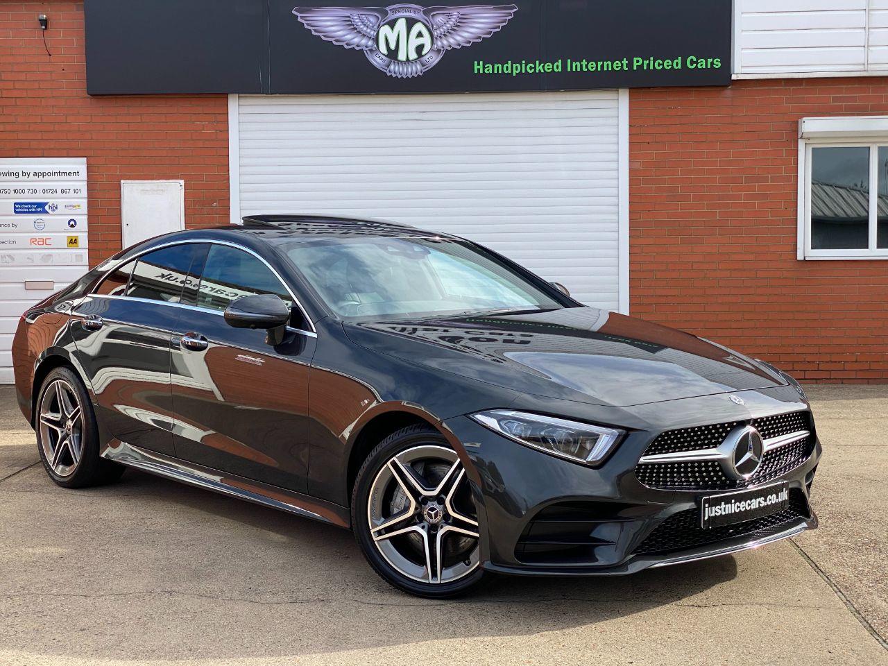 Mercedes-Benz CLS 2.9 CLS 400d 4Matic AMG Line Premium Plus 4dr 9G-Tronic Coupe Diesel Grey