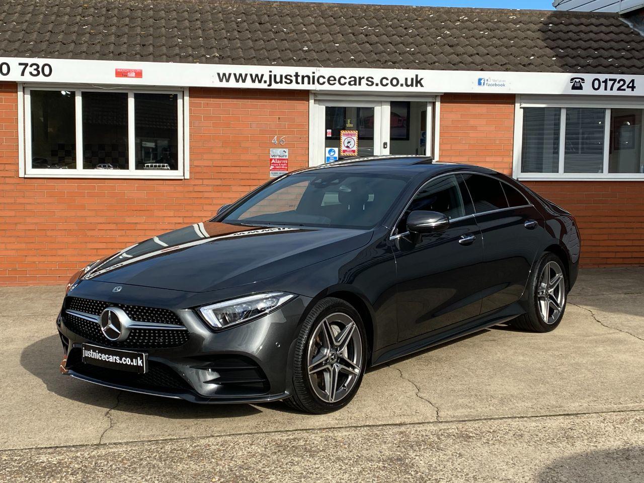 Mercedes-Benz CLS 2.9 CLS 400d 4Matic AMG Line Premium Plus 4dr 9G-Tronic Coupe Diesel Grey