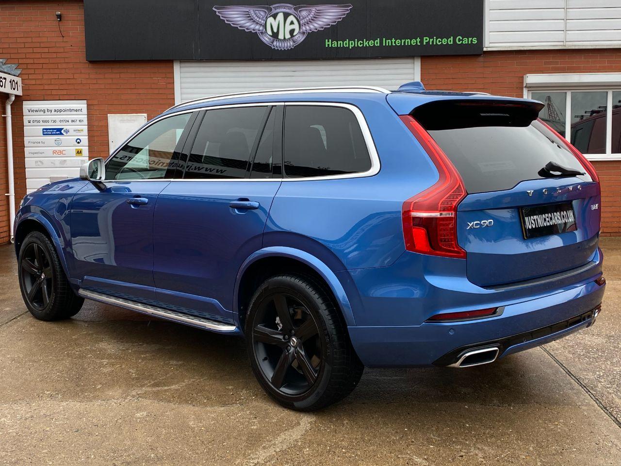Volvo XC90 2.0 T8 Hybrid R-Design 5dr Geartronic Estate Petrol / Electric Hybrid Blue Metallic