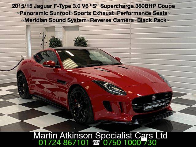 2015 Jaguar F-Type 3.0 V6 S Coupe 380BHP