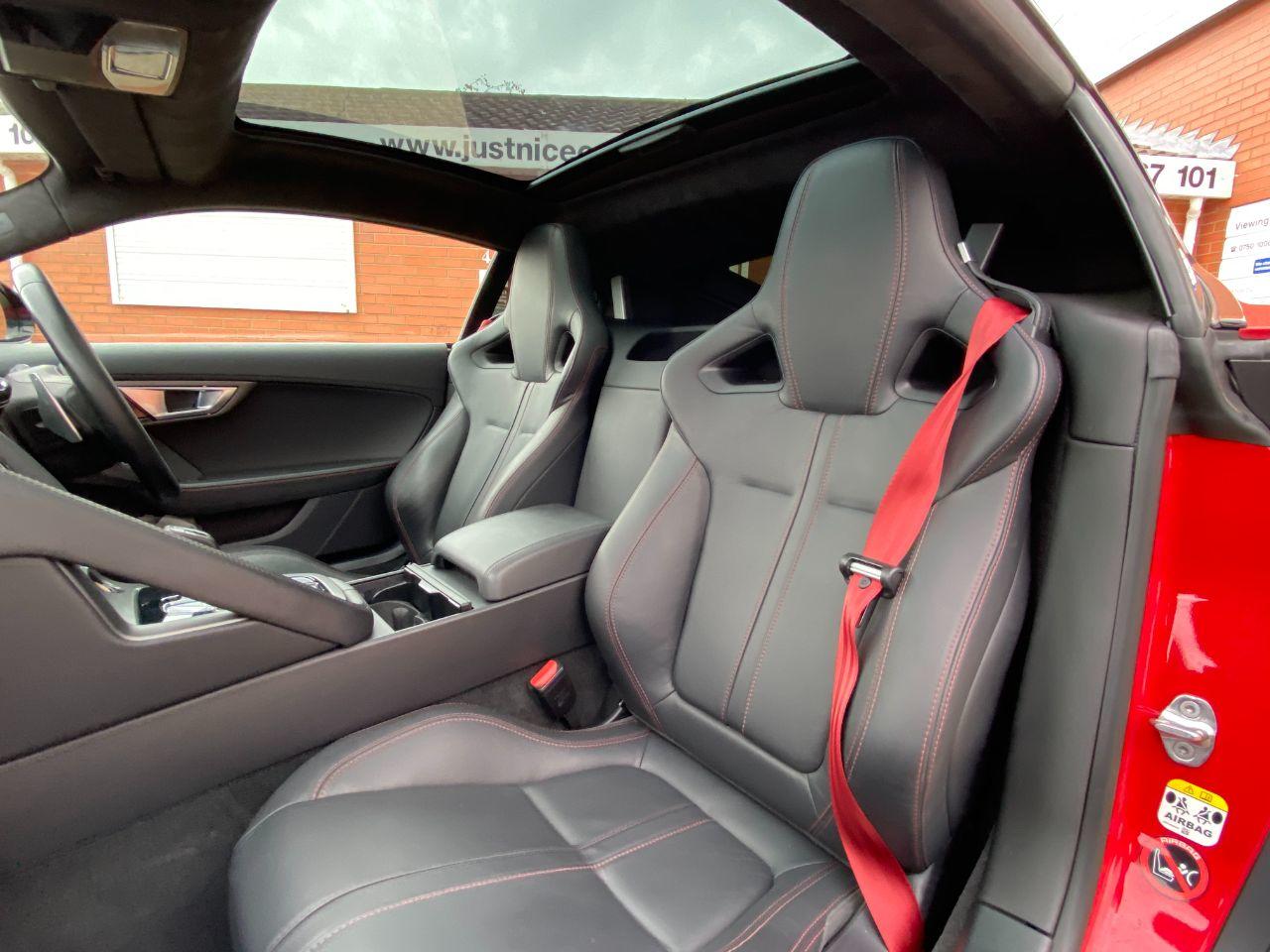 Jaguar F-type 3.0 V6 S Coupe 380BHP Coupe Petrol Salsa Red