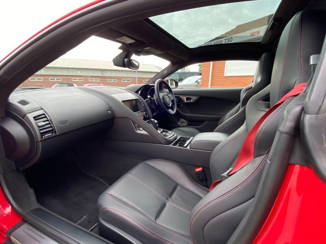 Jaguar F-type 3.0 V6 S Coupe 380BHP Coupe Petrol Salsa Red