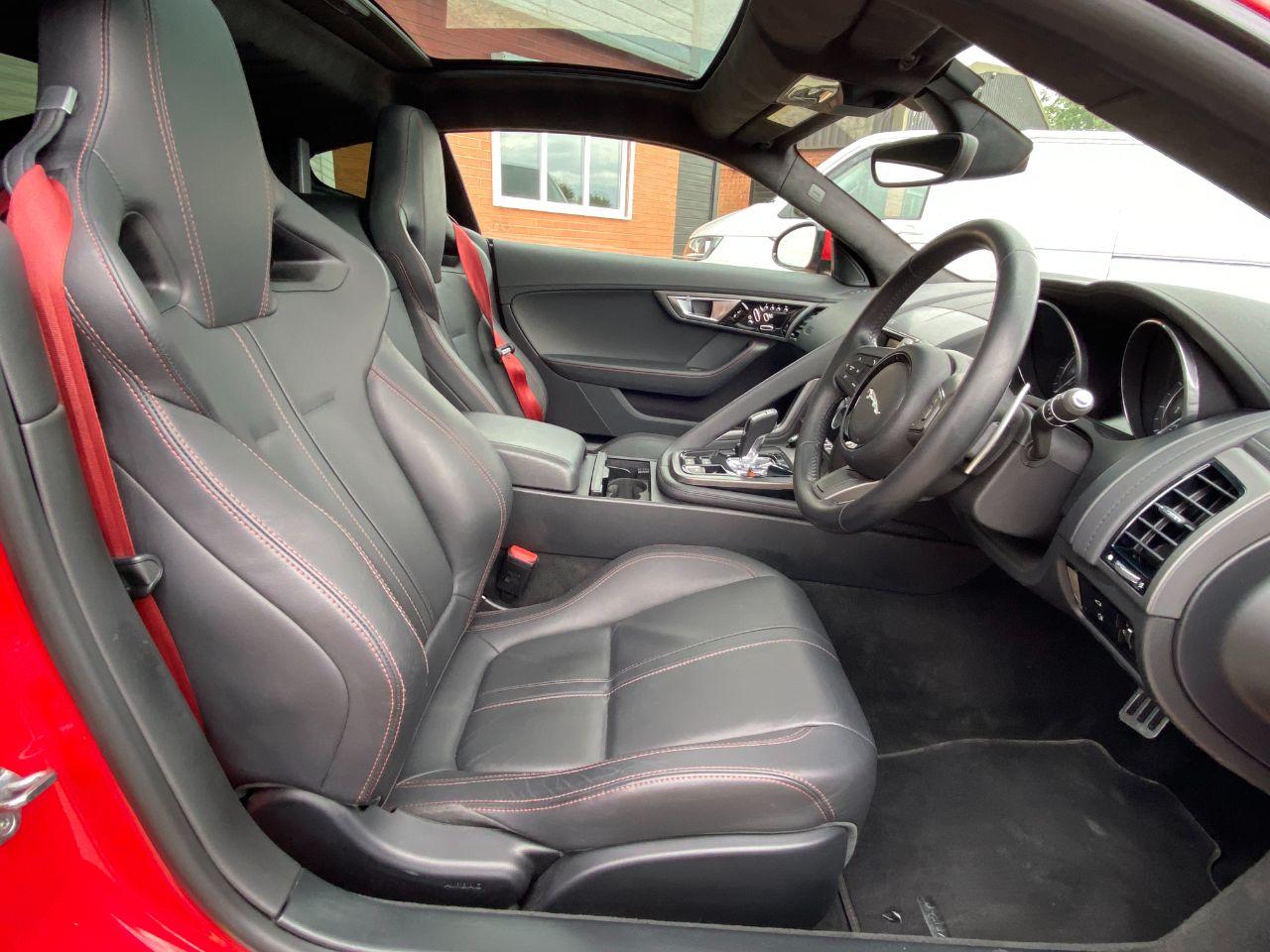 Jaguar F-type 3.0 V6 S Coupe 380BHP Coupe Petrol Salsa Red