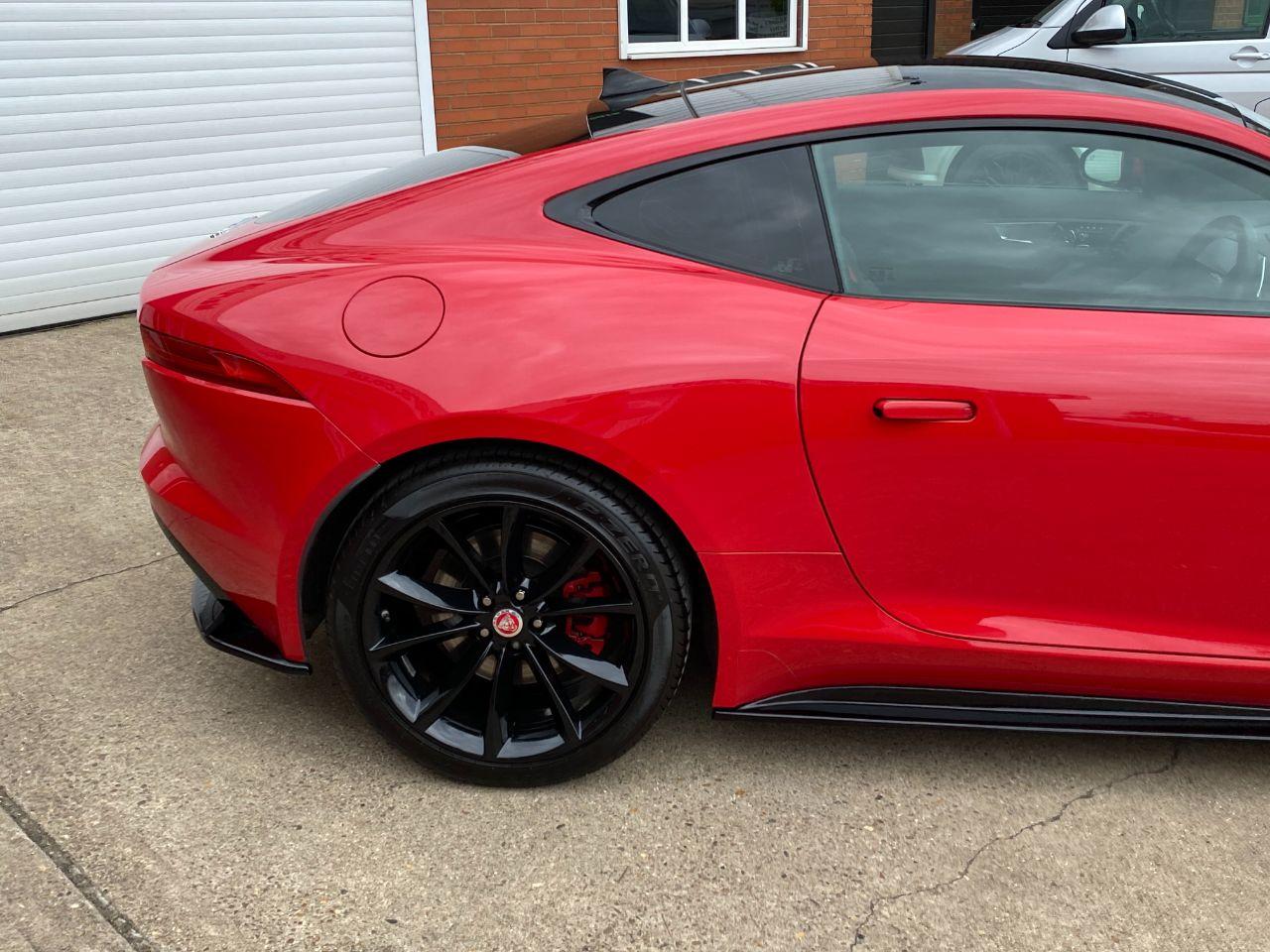 Jaguar F-type 3.0 V6 S Coupe 380BHP Coupe Petrol Salsa Red
