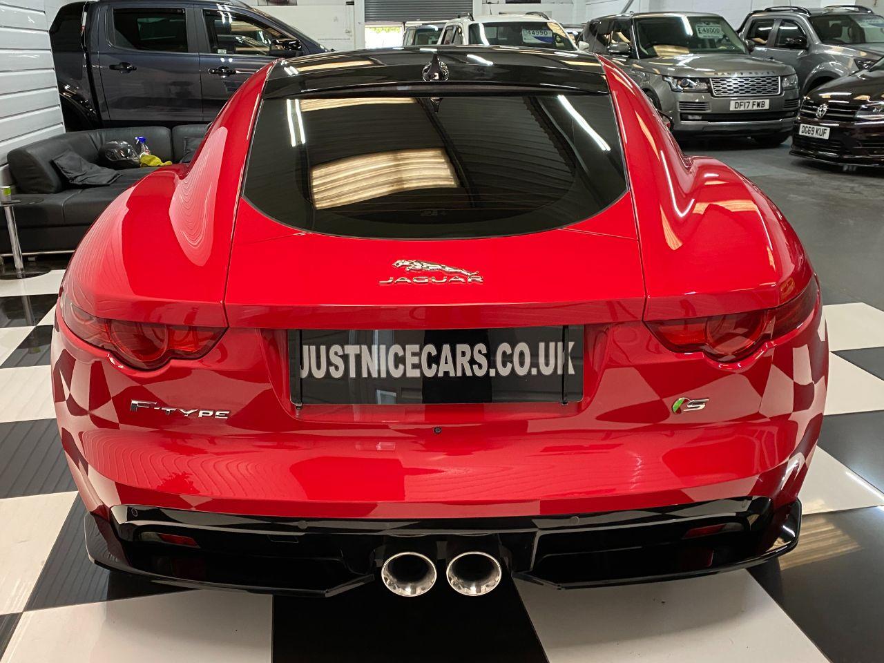 Jaguar F-type 3.0 V6 S Coupe 380BHP Coupe Petrol Salsa Red