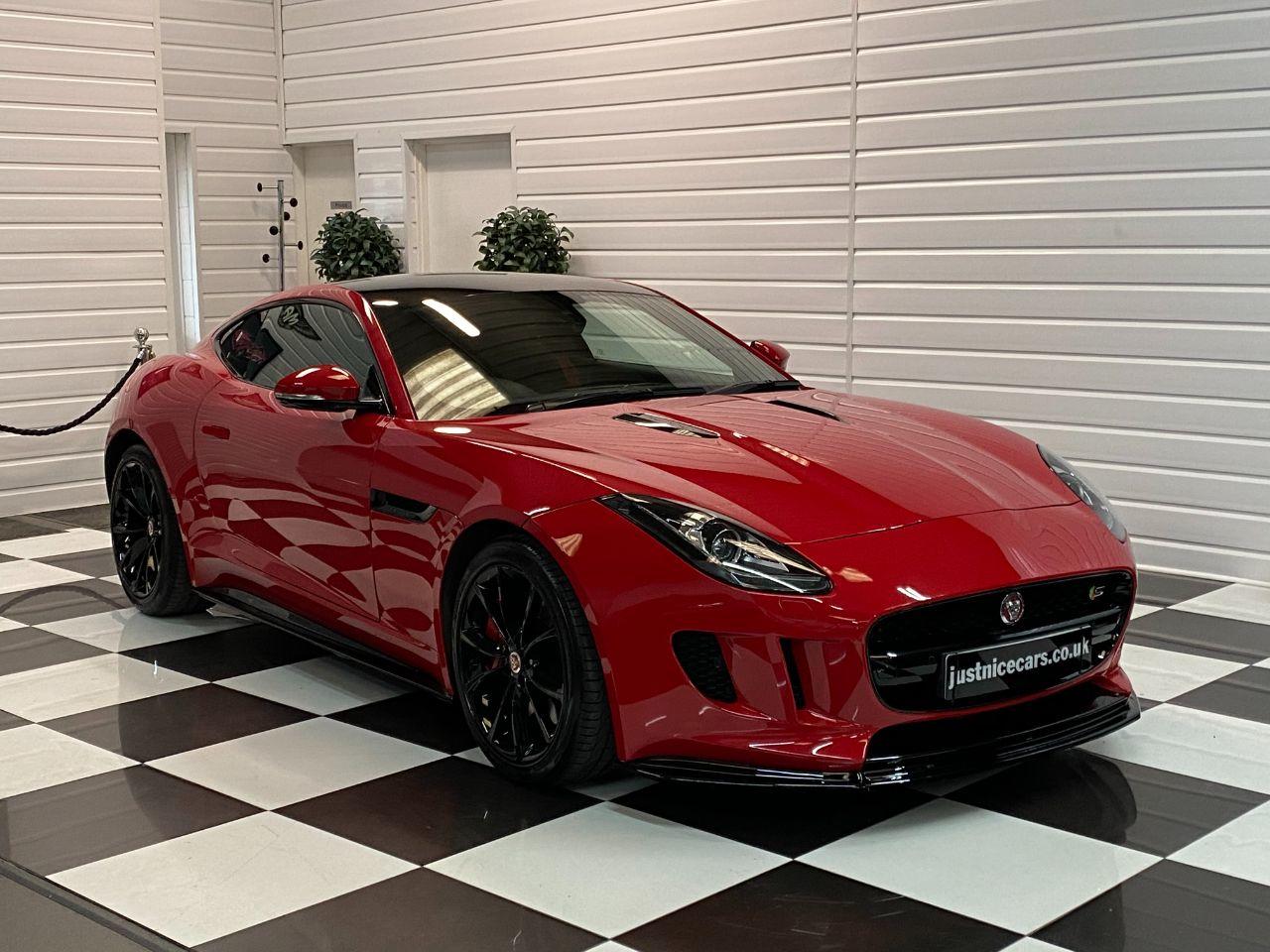 Jaguar F-type 3.0 V6 S Coupe 380BHP Coupe Petrol Salsa Red