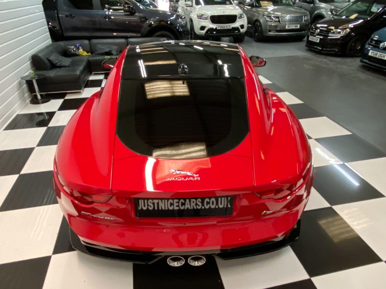 Jaguar F-type 3.0 V6 S Coupe 380BHP Coupe Petrol Salsa Red