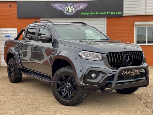 2018 Mercedes-benz X Class 2.3 MA-SV Widebody X250d 4Matic Power Double Cab Pickup Auto