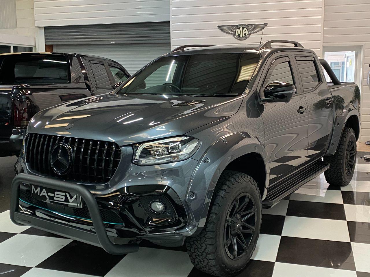 Mercedes-benz X Class 2.3 250d 4Matic Power Double Cab Pickup Auto Pick Up Diesel Rock Grey Metallic