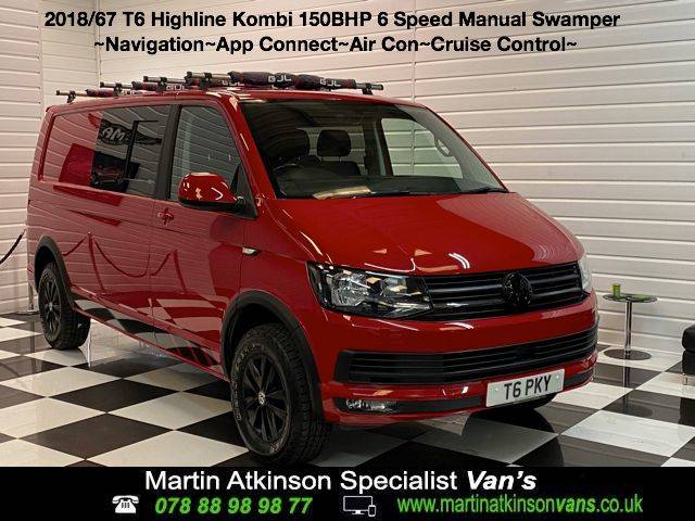 2018 Volkswagen Transporter 2.0 TDI 150ps LWB Highline Kombi Swamper