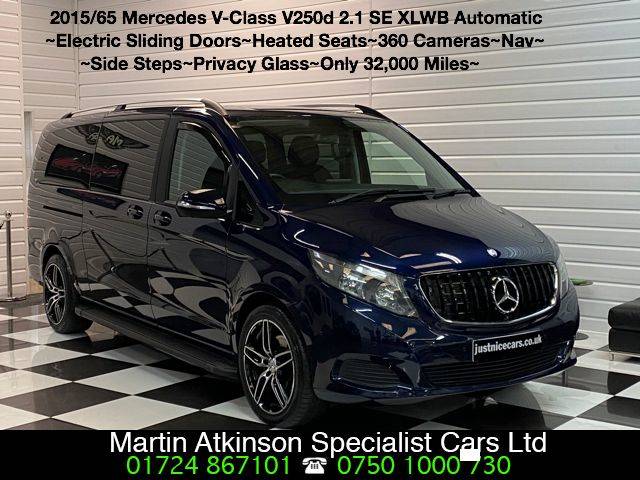 2015 Mercedes-Benz V Class 2.1 V250 BlueTEC SE 5dr XLWB Extra Long Wheel Base
