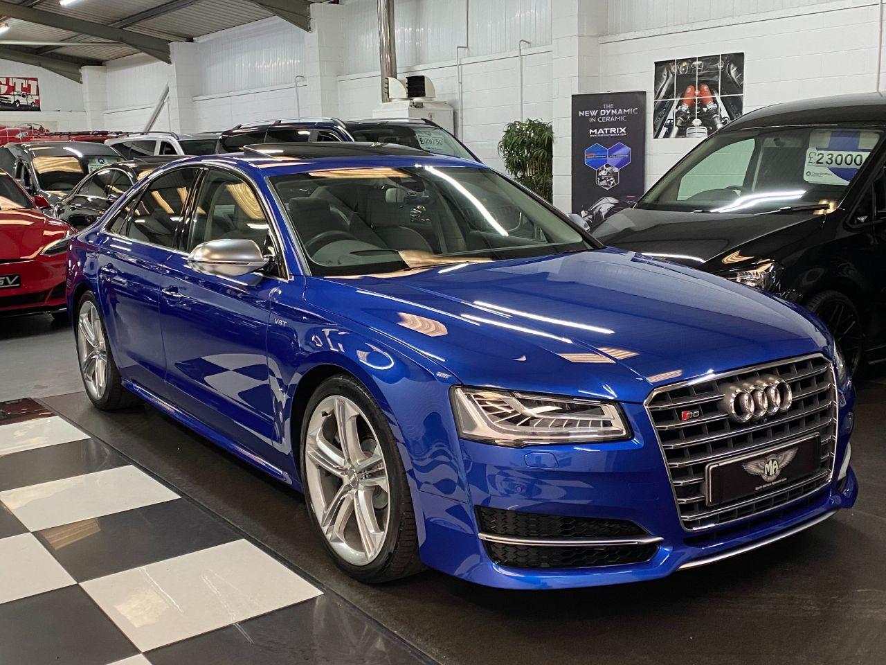 Audi A8 S8 4.0 V8 TFSi Quattro 4dr Automatic Saloon Petrol Audi Exclusive Paint Sepang Blue