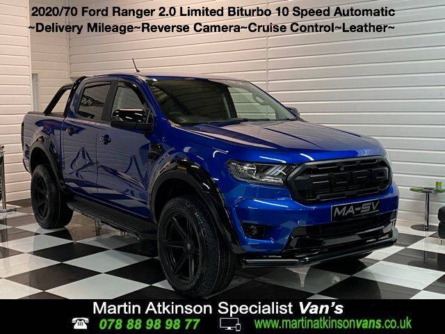 2020 Ford Ranger 0.2 Pick Up Double Cab MA-SV BLACK EDITION 1 2.0 EcoBlue 170 Auto