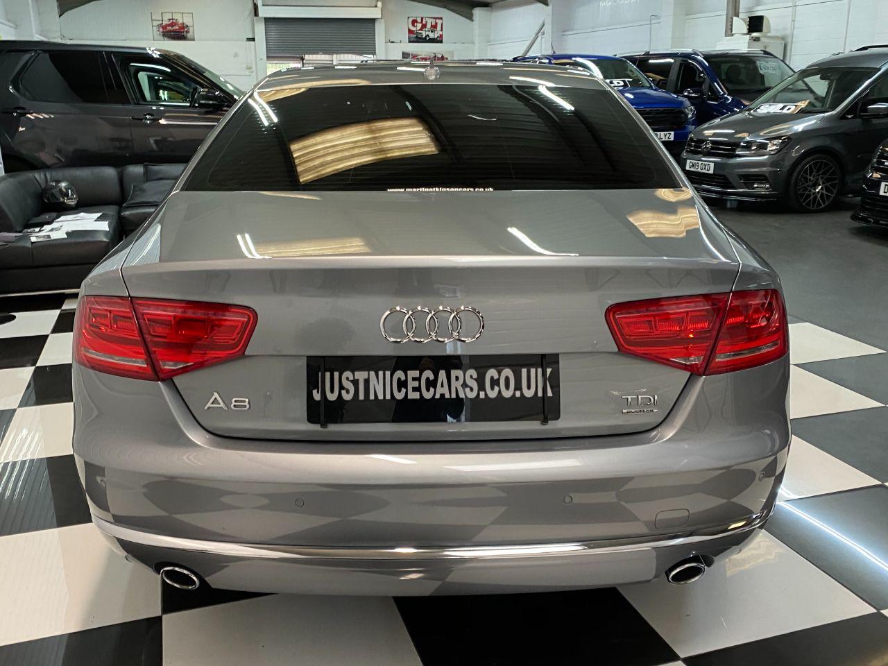 Audi A8 3.0 V6 TDi Quattro SE Executive Automatic Saloon Diesel Quartz Grey
