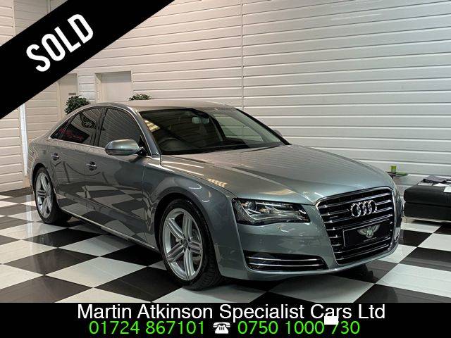 Audi A8 3.0 V6 TDi Quattro SE Executive Automatic Saloon Diesel Quartz Grey