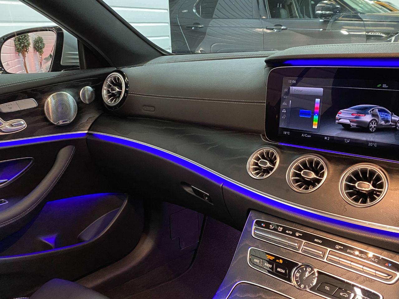 Mercedes-Benz E Class 2.0 E220d AMG Line Premium Plus 2dr 9G-Tronic Coupe Diesel Iridium Silver Metallic