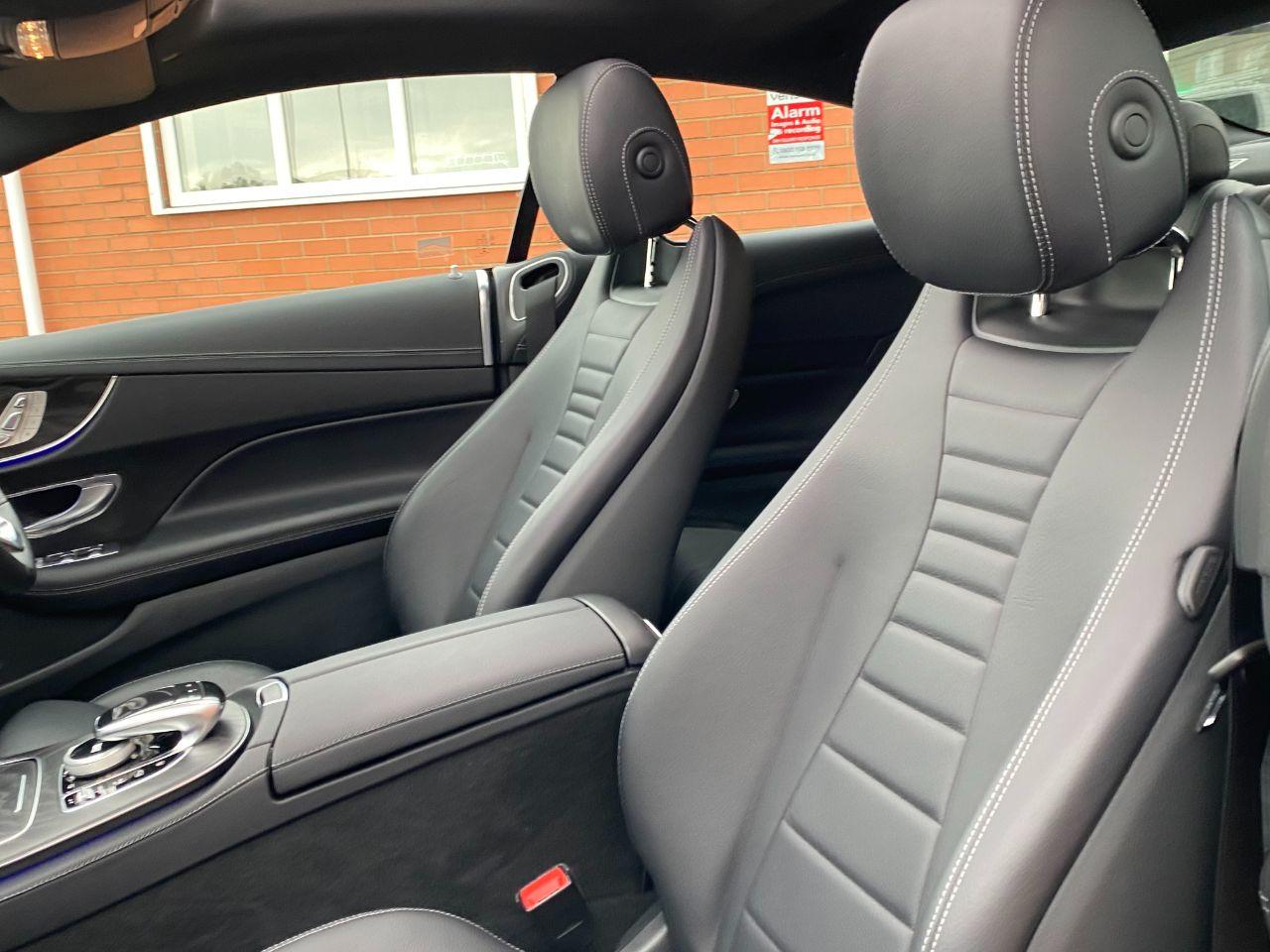Mercedes-Benz E Class 2.0 E220d AMG Line Premium Plus 2dr 9G-Tronic Coupe Diesel Iridium Silver Metallic