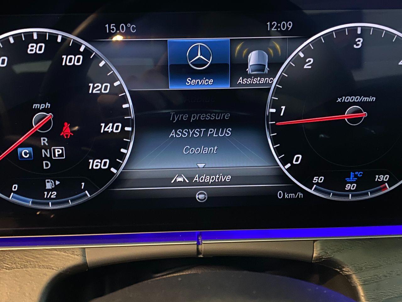 Mercedes-Benz E Class 2.0 E220d AMG Line Premium Plus 2dr 9G-Tronic Coupe Diesel Iridium Silver Metallic
