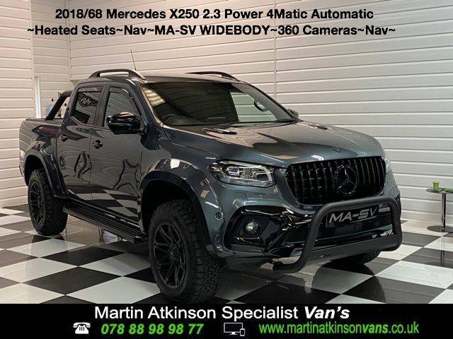 2018 Mercedes-benz X Class 2.3 MA-SV Widebody X250d 4Matic Power Double Cab Pickup Auto