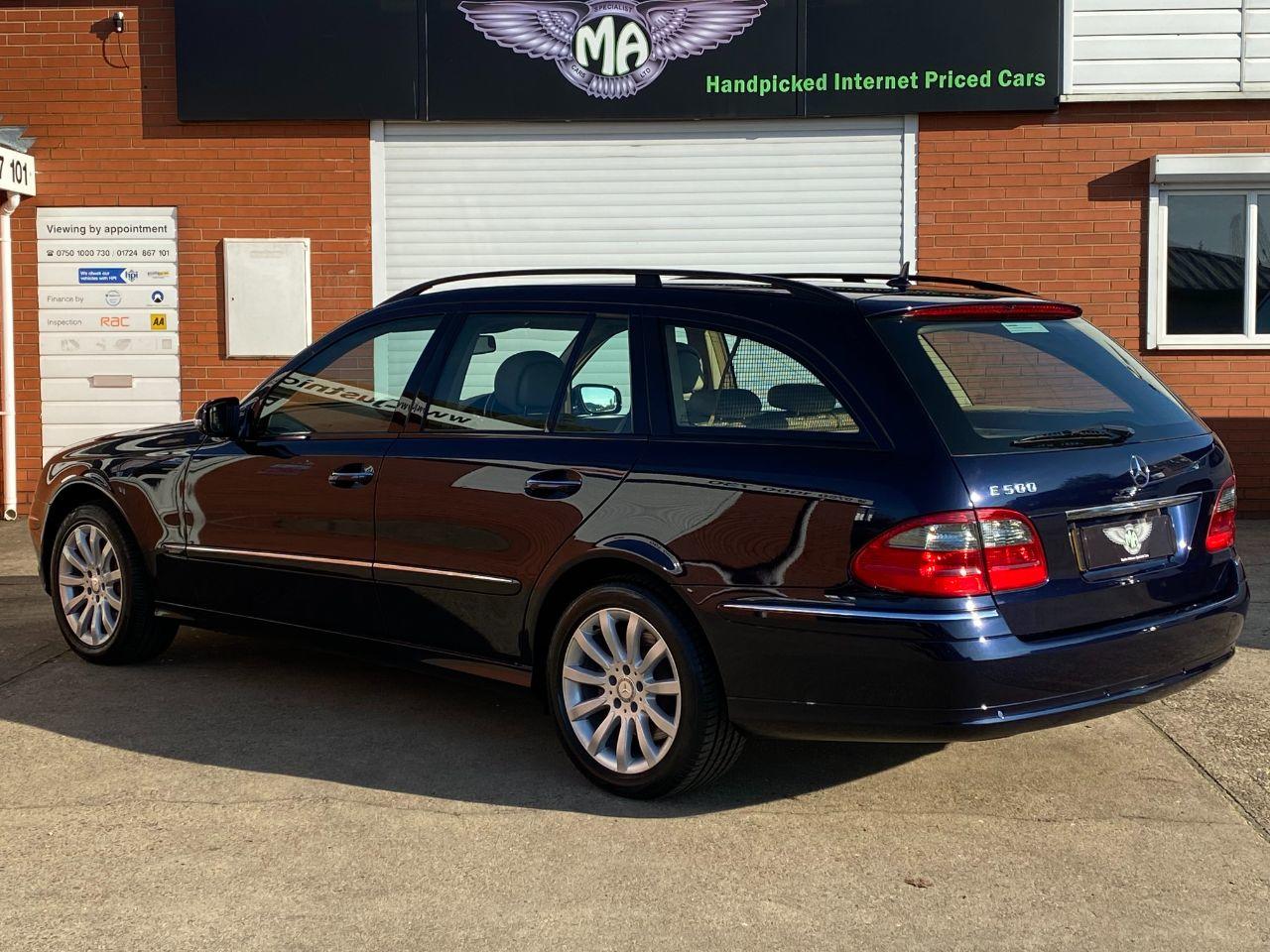 Mercedes-Benz E Class E500 5.5 V8 Elegance Estate Automatic Estate Petrol Tansanite Blue Metallic