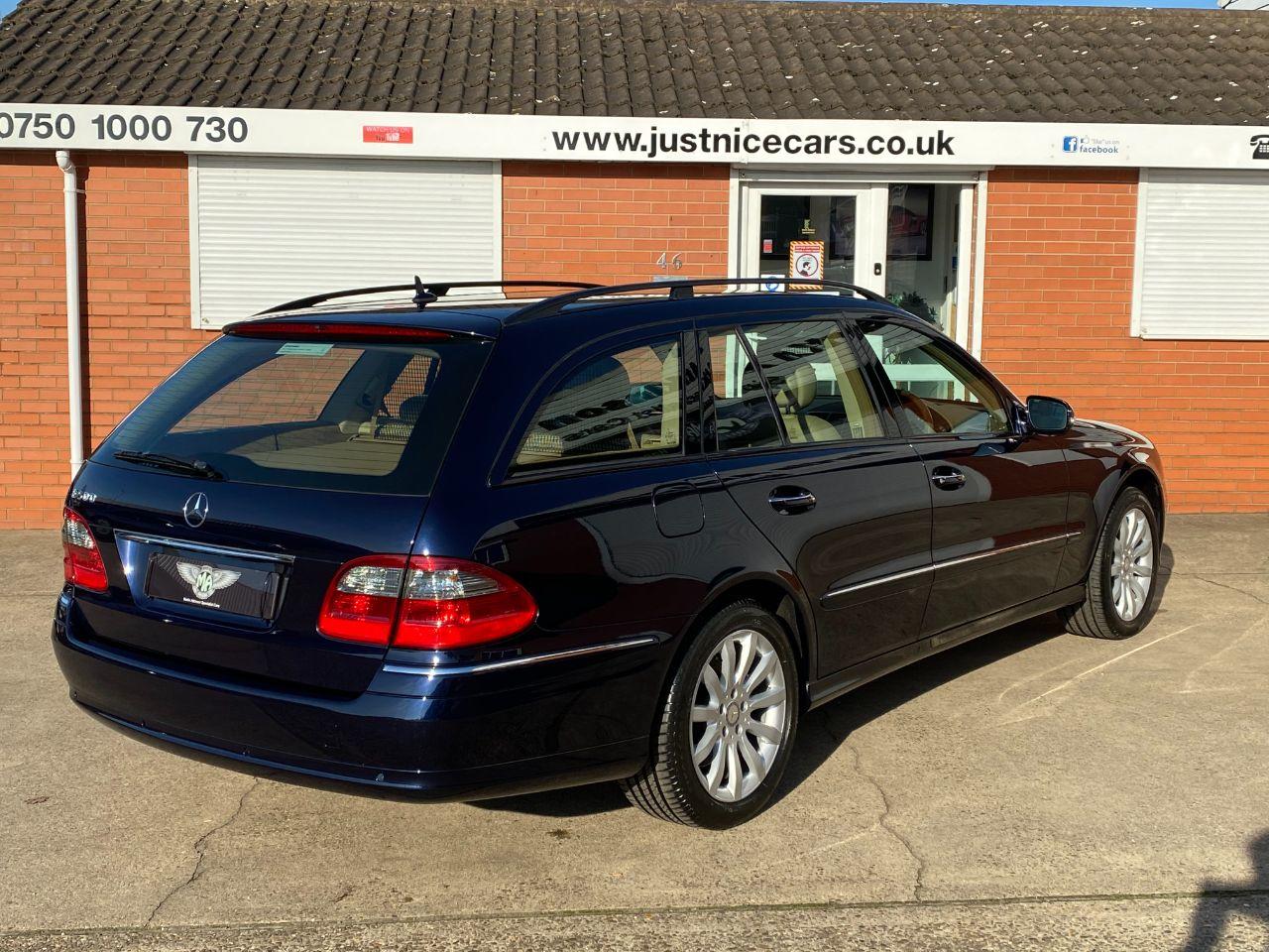 Mercedes-Benz E Class E500 5.5 V8 Elegance Estate Automatic Estate Petrol Tansanite Blue Metallic