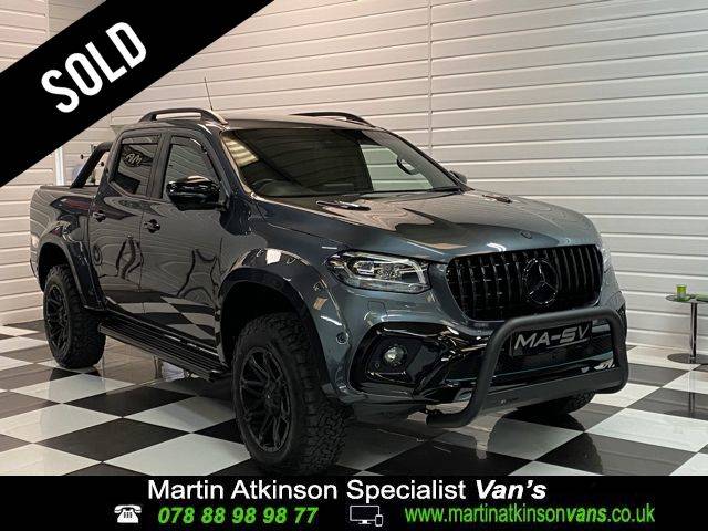 Mercedes-Benz X Class 2.3 250d 4Matic Power Double Cab Pickup Auto Pick Up Diesel Rock Grey Metallic