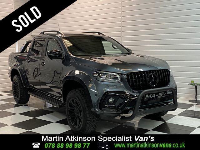 Mercedes-benz X Class 2.3 250d 4Matic Power Double Cab Pickup Auto Pick Up Diesel Rock Grey Metallic