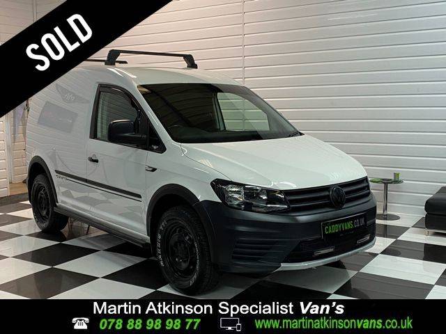 Volkswagen Caddy 175BHP SWAMPER VAN 2.0 TDI BlueMotion Tech n Panel Van Diesel Candy White