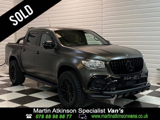 Mercedes-Benz X Class 2.3 250d 4Matic Progressive Double Cab Pickup Auto Pick Up Diesel Matte Metallic Basalt