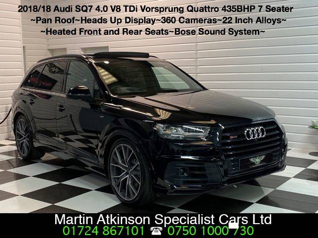 2018 Audi Q7 SQ7 4.0 V8 TDi Quattro Vorsprung