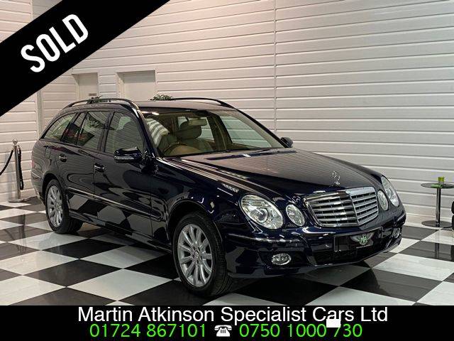 Mercedes-Benz E Class E500 5.5 V8 Elegance Estate Automatic Estate Petrol Tansanite Blue Metallic