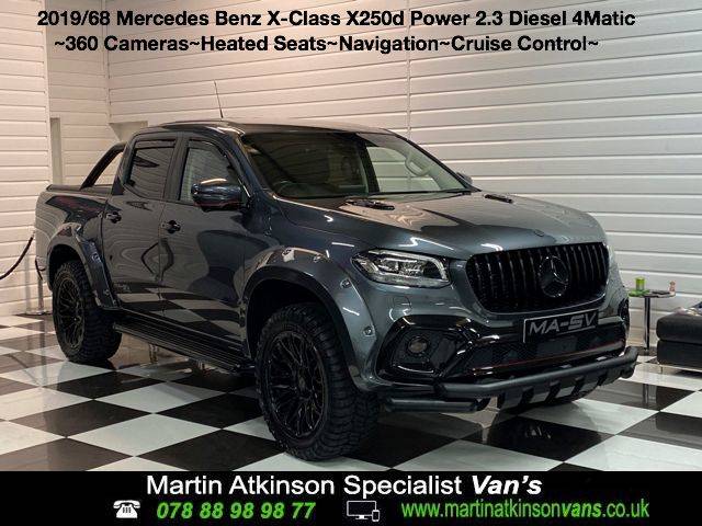 2019 Mercedes-Benz X Class 2.3 MA-SV Widebody-X X250d 4Matic Power Double Cab Pickup Auto