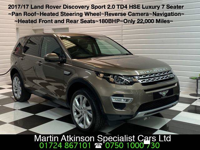 2017 Land Rover Discovery Sport 2.0 TD4 180 HSE Luxury 5dr Auto
