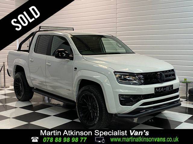 Volkswagen Amarok GTS PACK D/Cab Pick Up Highline 3.0 V6 TDI 204 BMT 4M Auto Pick Up Diesel Candy White