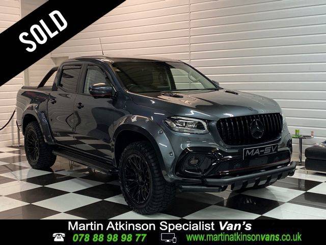 Mercedes-Benz X Class 2.3 MA-SV Widebody-X X250d 4Matic Power Double Cab Pickup Auto Pick Up Diesel Rock Grey