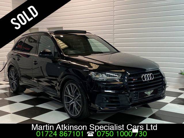 Audi Q7 SQ7 4.0 V8 TDi Quattro Vorsprung Estate Diesel Orca Black Metallic