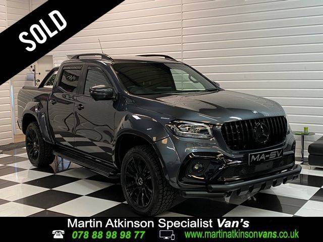 Mercedes-Benz X Class 2.3 250d 4Matic Power Double Cab Pickup Auto Pick Up Diesel Grey