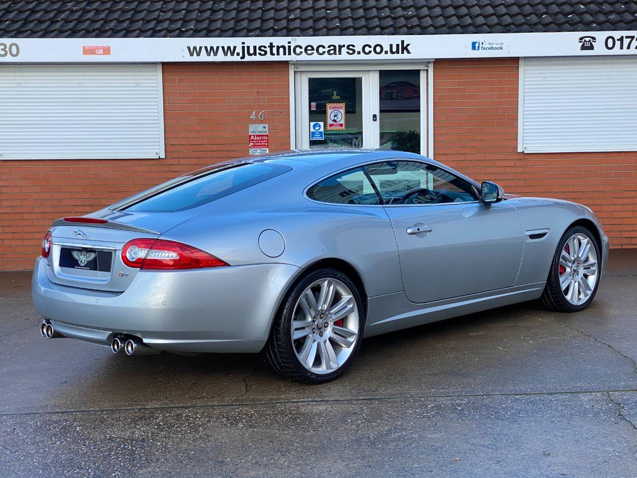 Jaguar XK 5.0 Supercharged V8 R 2dr Auto Coupe Petrol Rhodium Silver