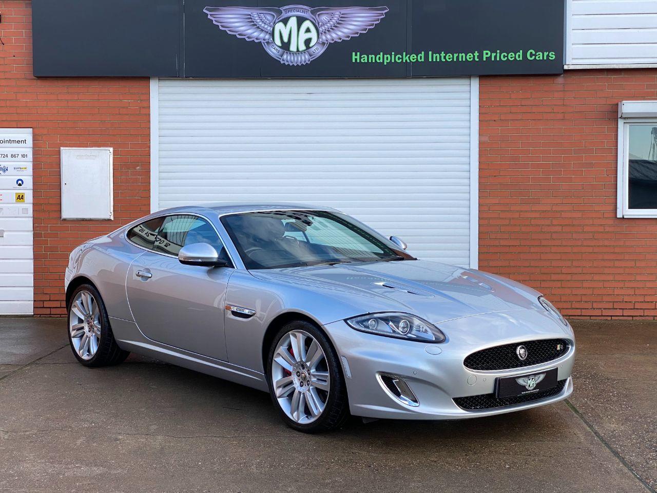 Jaguar XK 5.0 Supercharged V8 R 2dr Auto Coupe Petrol Rhodium Silver