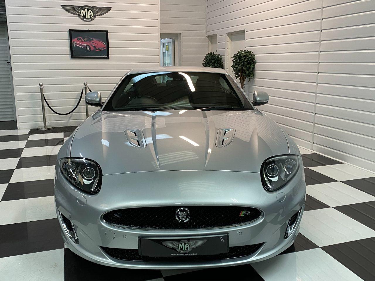 Jaguar XK 5.0 Supercharged V8 R 2dr Auto Coupe Petrol Rhodium Silver